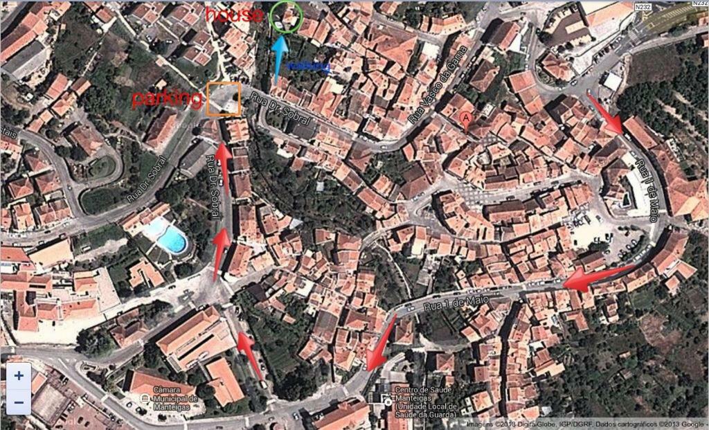 Casinha A Beira Ribeirio Villa Manteigas Exterior foto